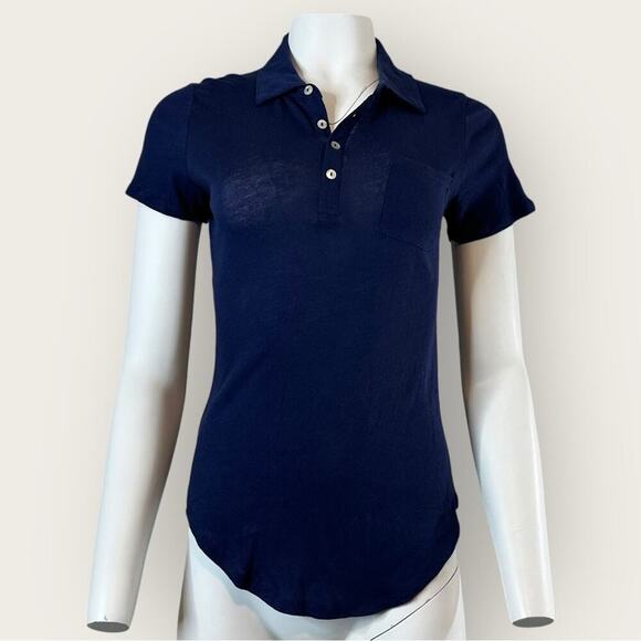 NWT | Chaser | Short Sleeve Polo Shirt | Blue | Medium - Picture 1 of 12